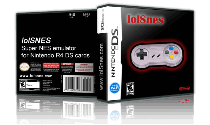 lolSnes emulator SNES DS